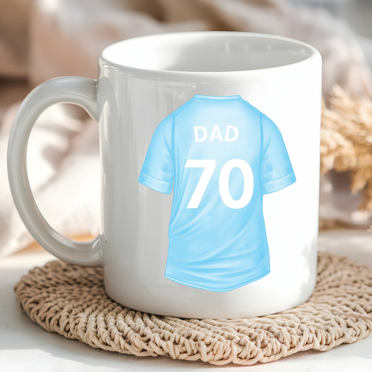 Personalised Football Shirt Mug