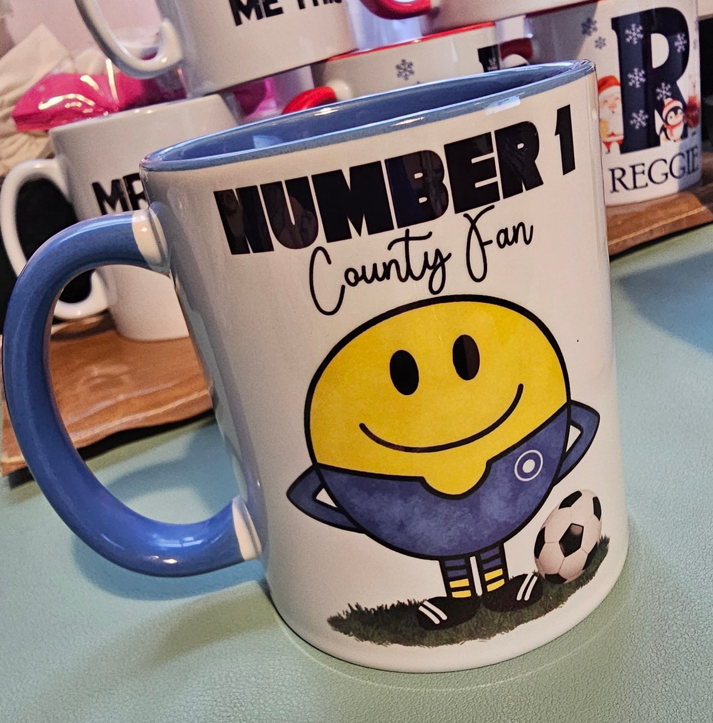 Number One County Fan Mug