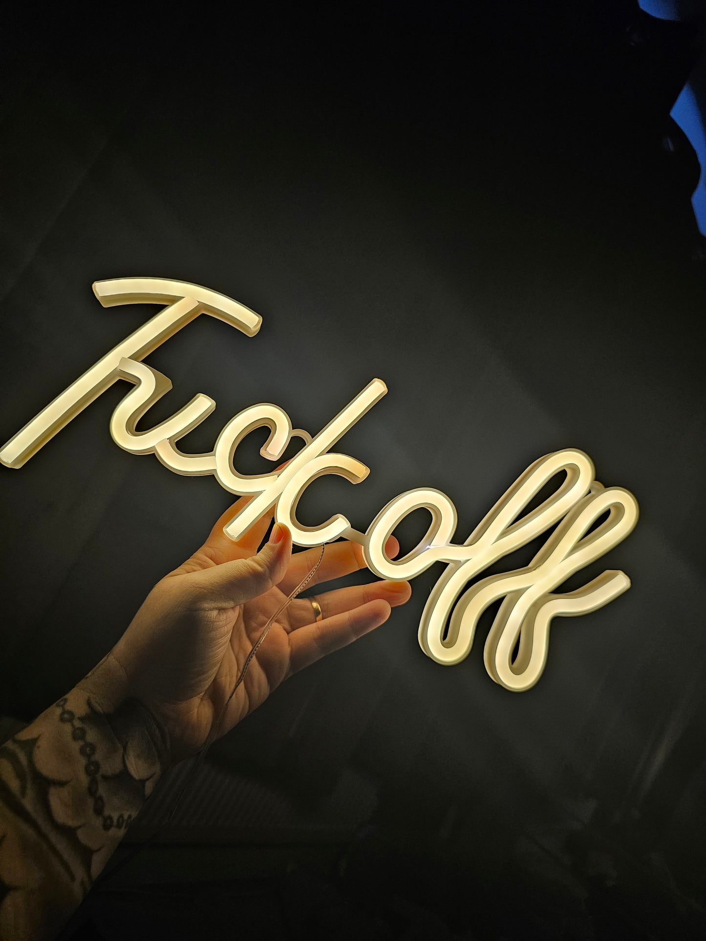 Fuck off Neon Sign