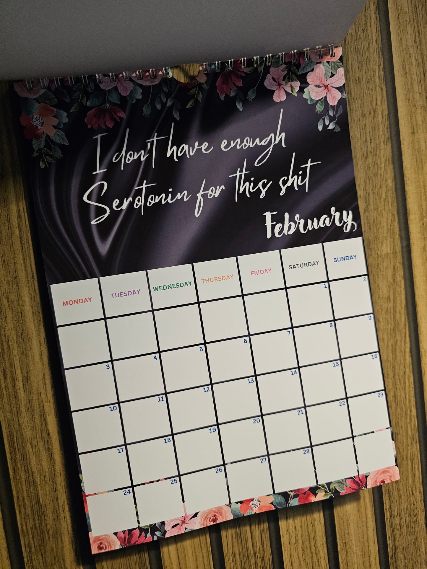 Fuck it Swear Calendar 2025