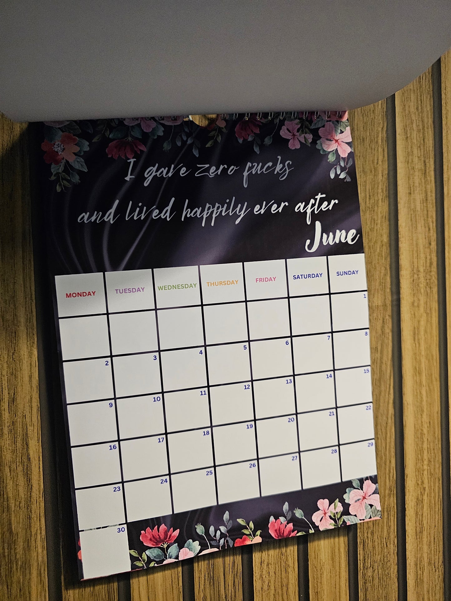 Fuck it Swear Calendar 2025