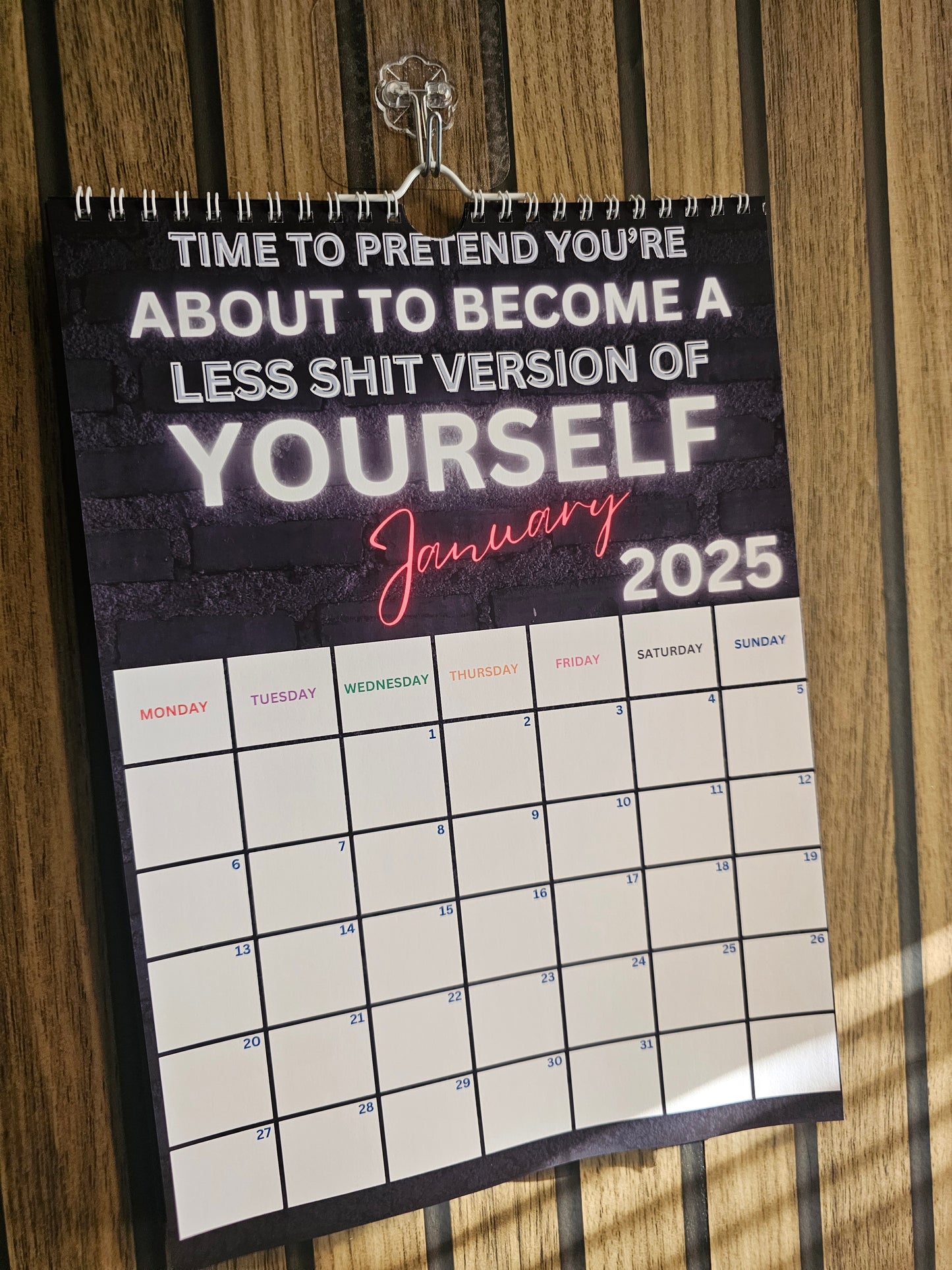 Swear Calendar 2025