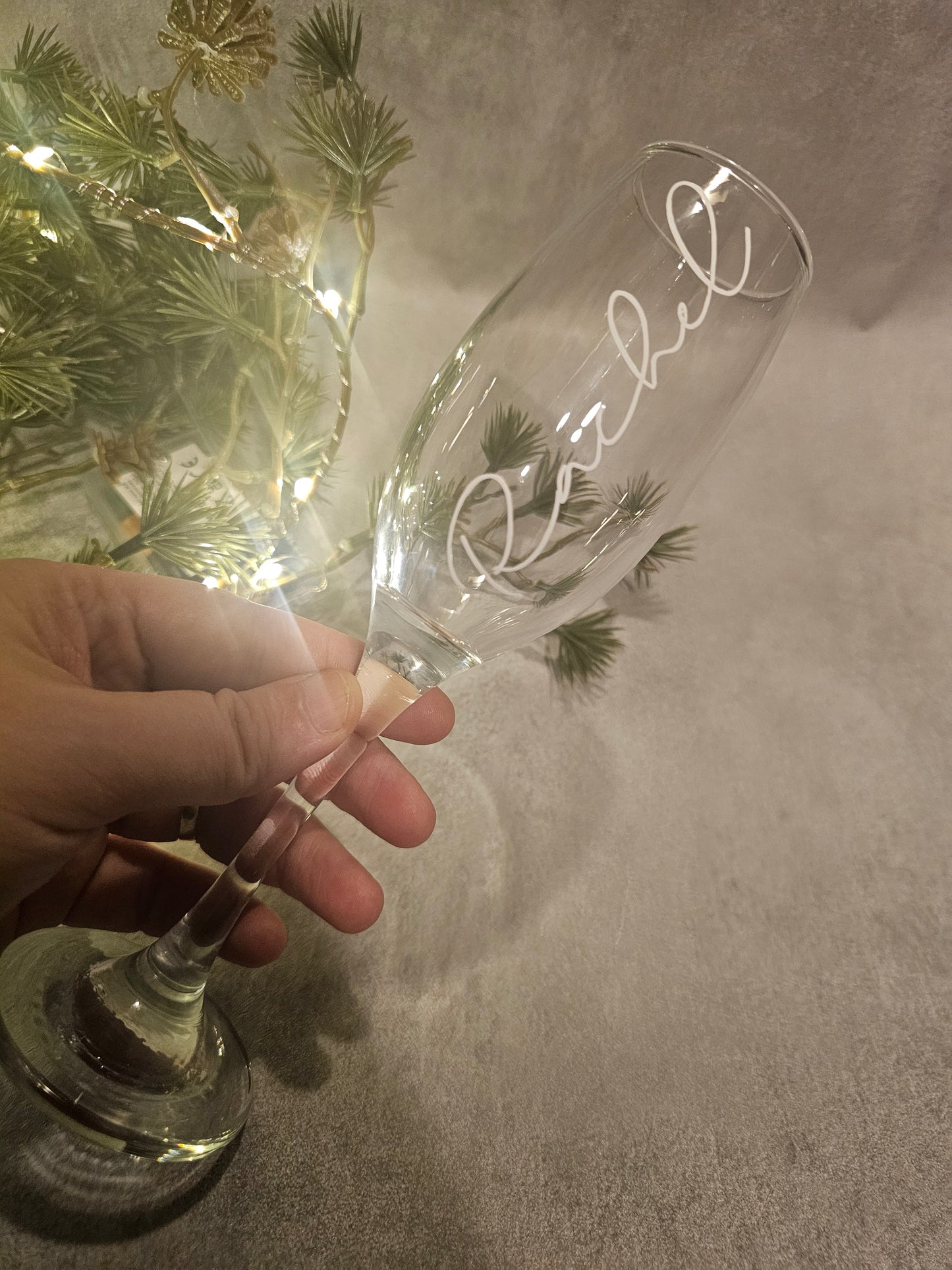 Personalised Champagne Flute