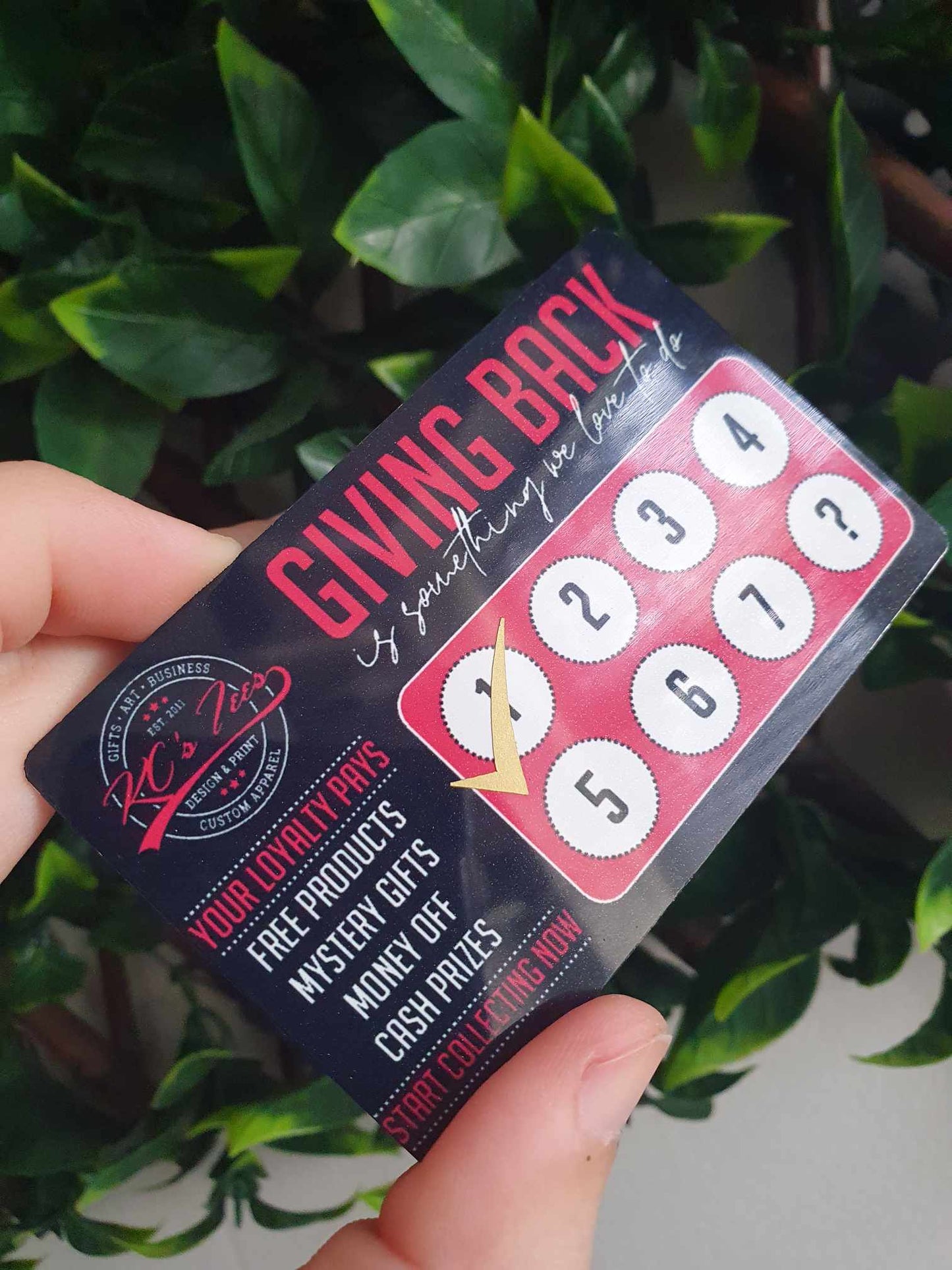 Rewards Card