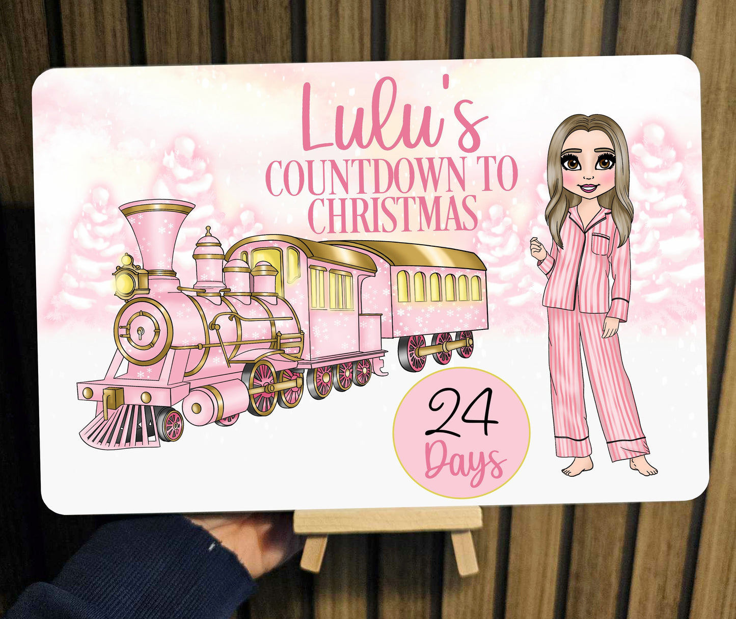 Countdown to Christmas Make up Girl