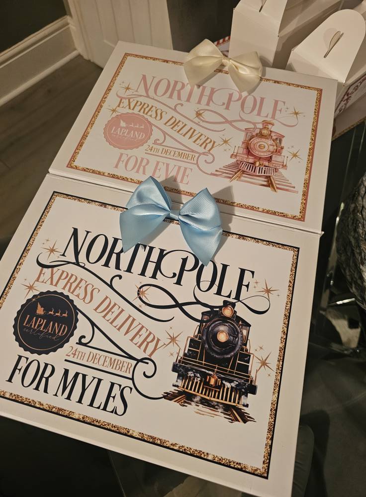 Magnetic North Pole Express Delivery Box