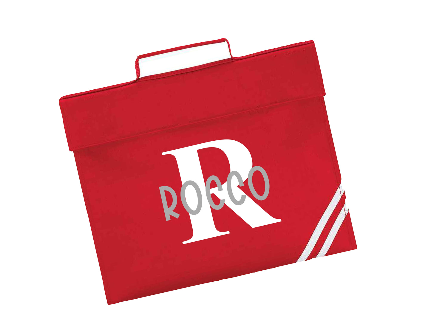 Personalised Initial Design Bookbag - All colours