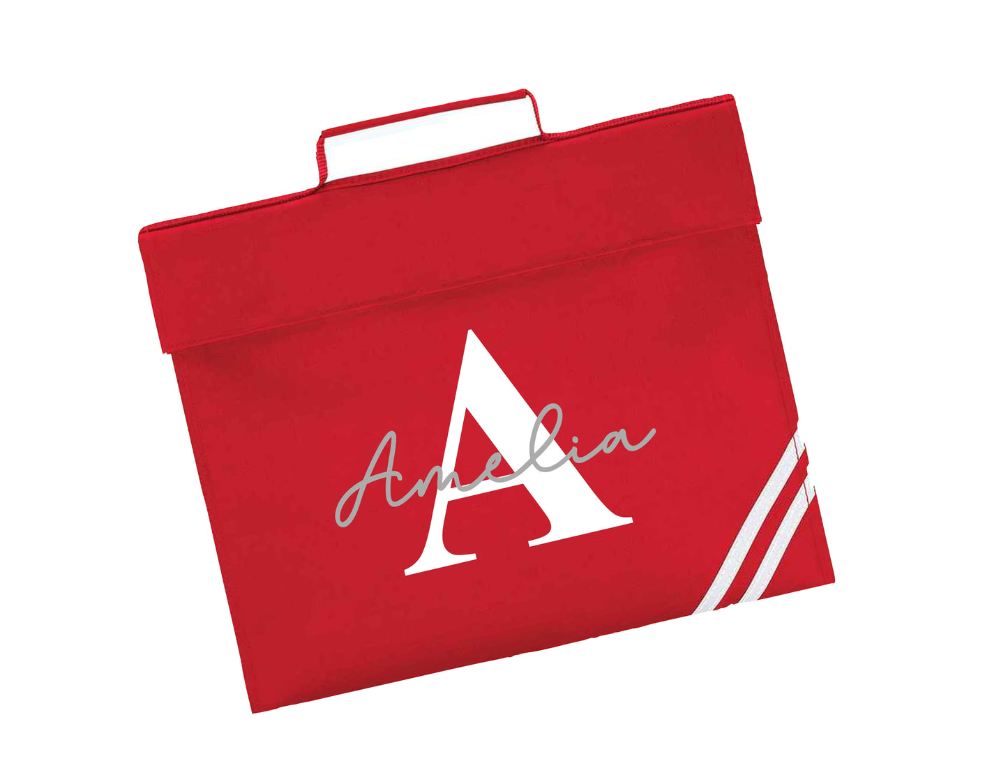 Personalised Initial Script Design Bookbag - All colours