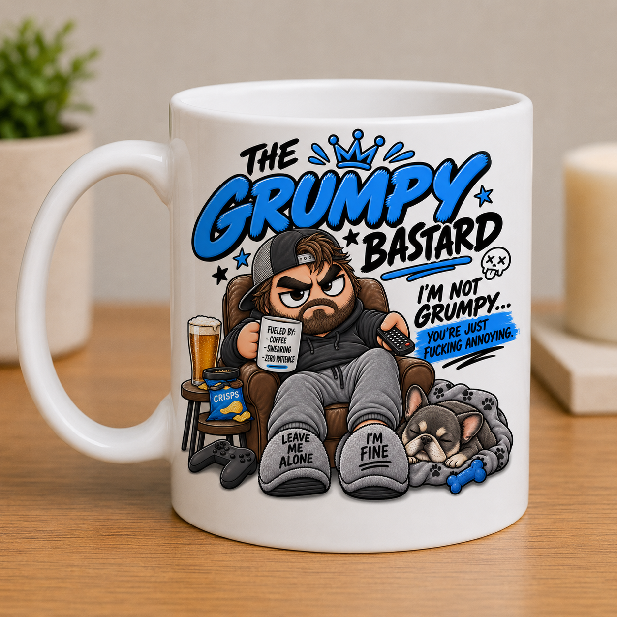 The Mood Crew - The Grumpy Bastard Mug