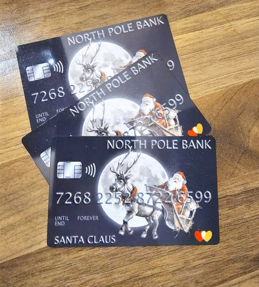 Santa Bank Card