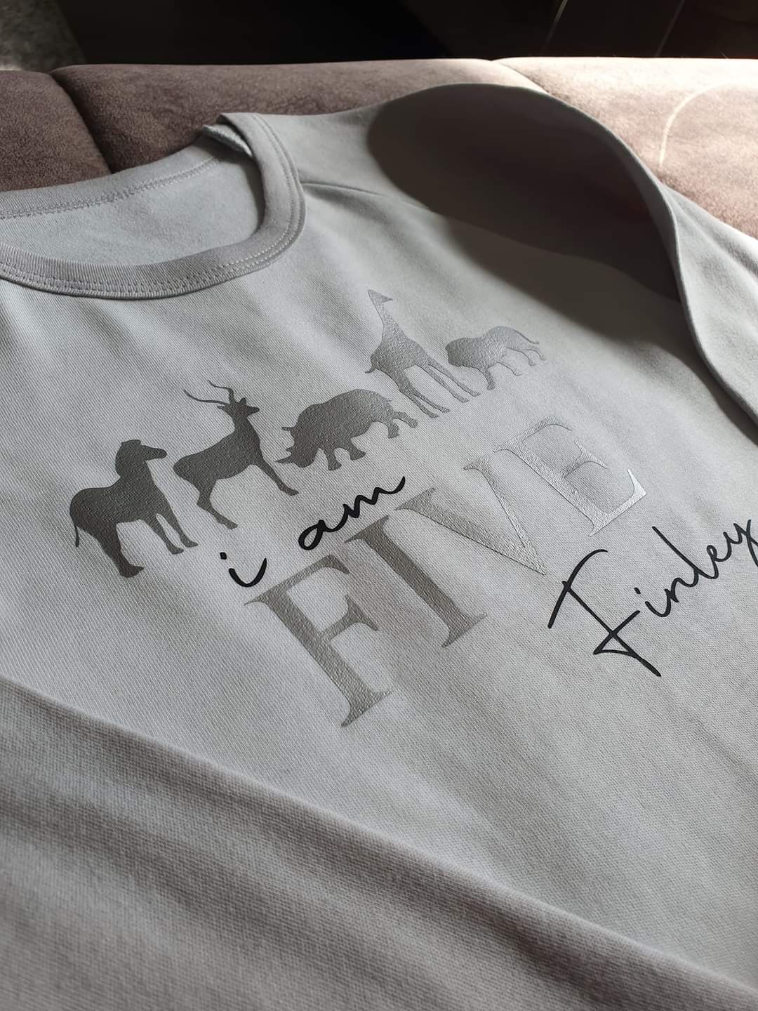 Kids Safari Personalised Age Pyjamas