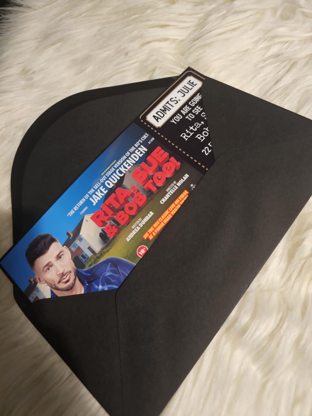 Event tickets personalised for you