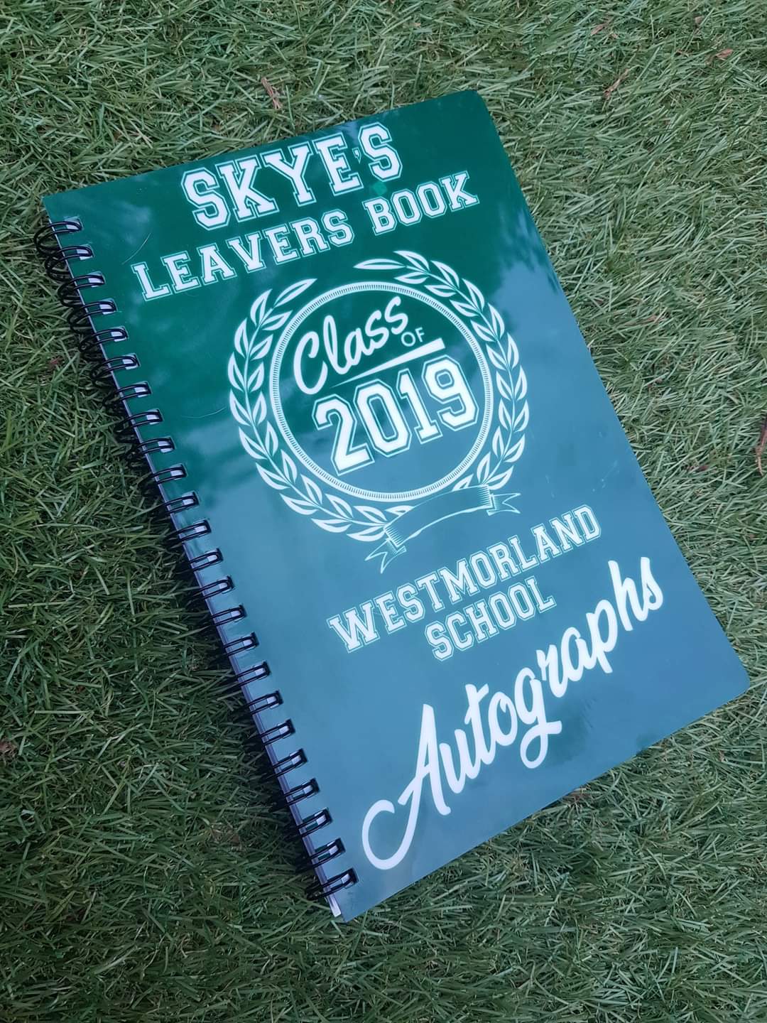 School Leavers Autograph Notebook