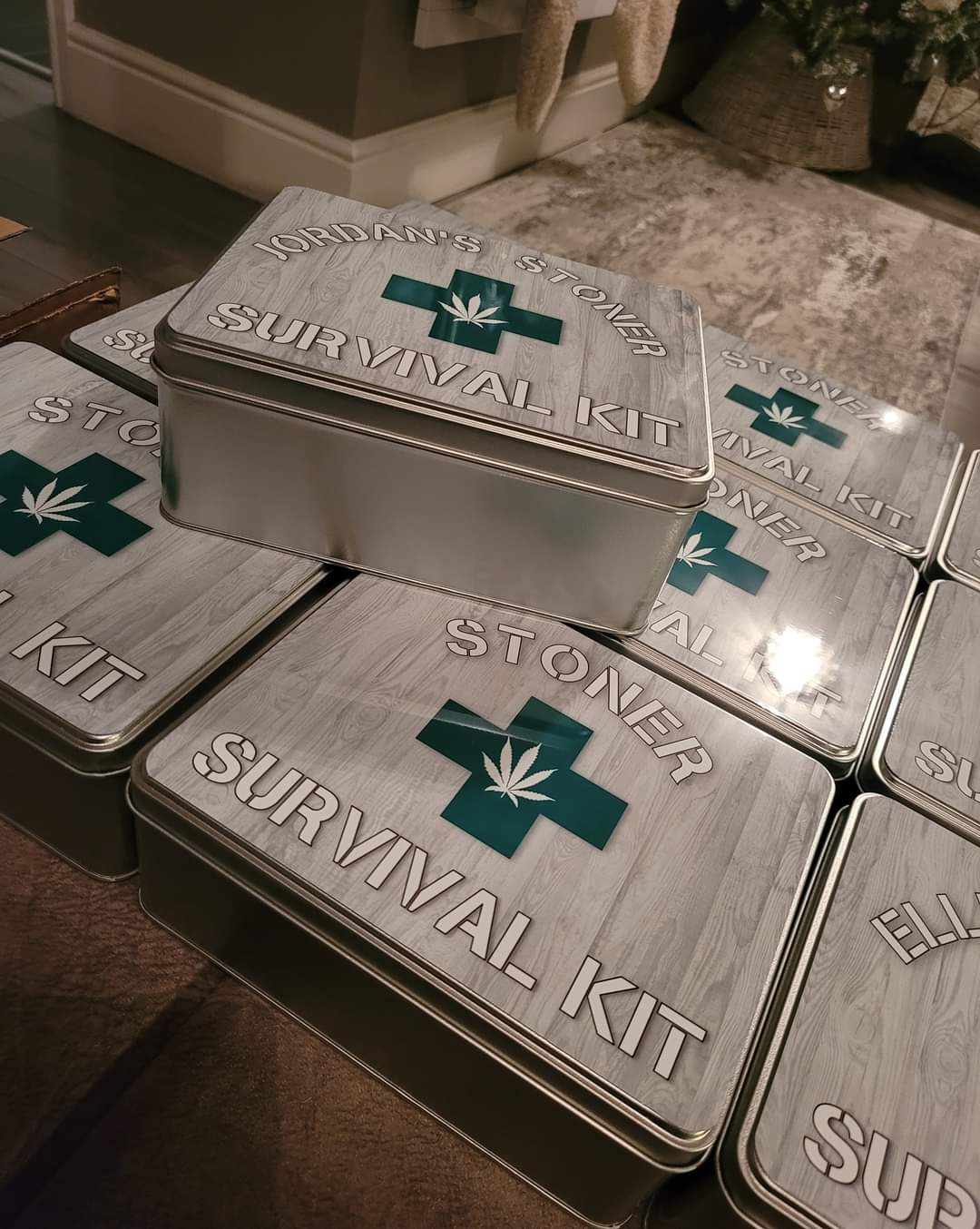 Personalised Stoner Tin