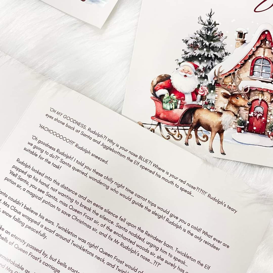 Personalised Christmas Eve Story Booklet