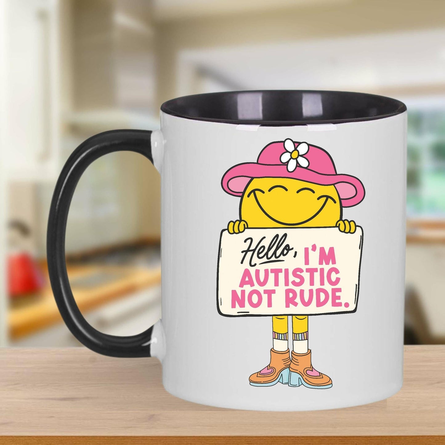I’m autistic not rude mug