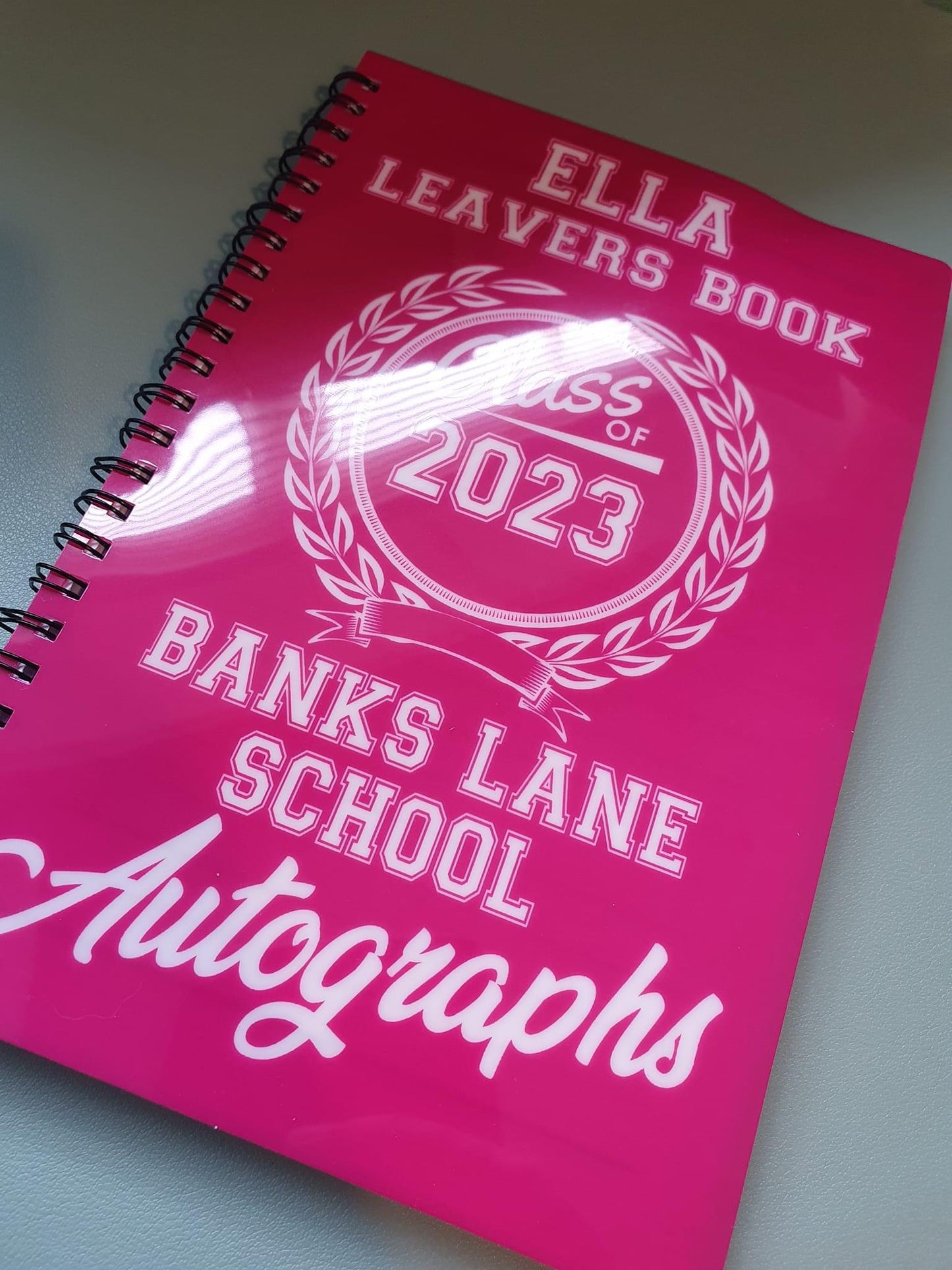School Leavers Autograph Notebook