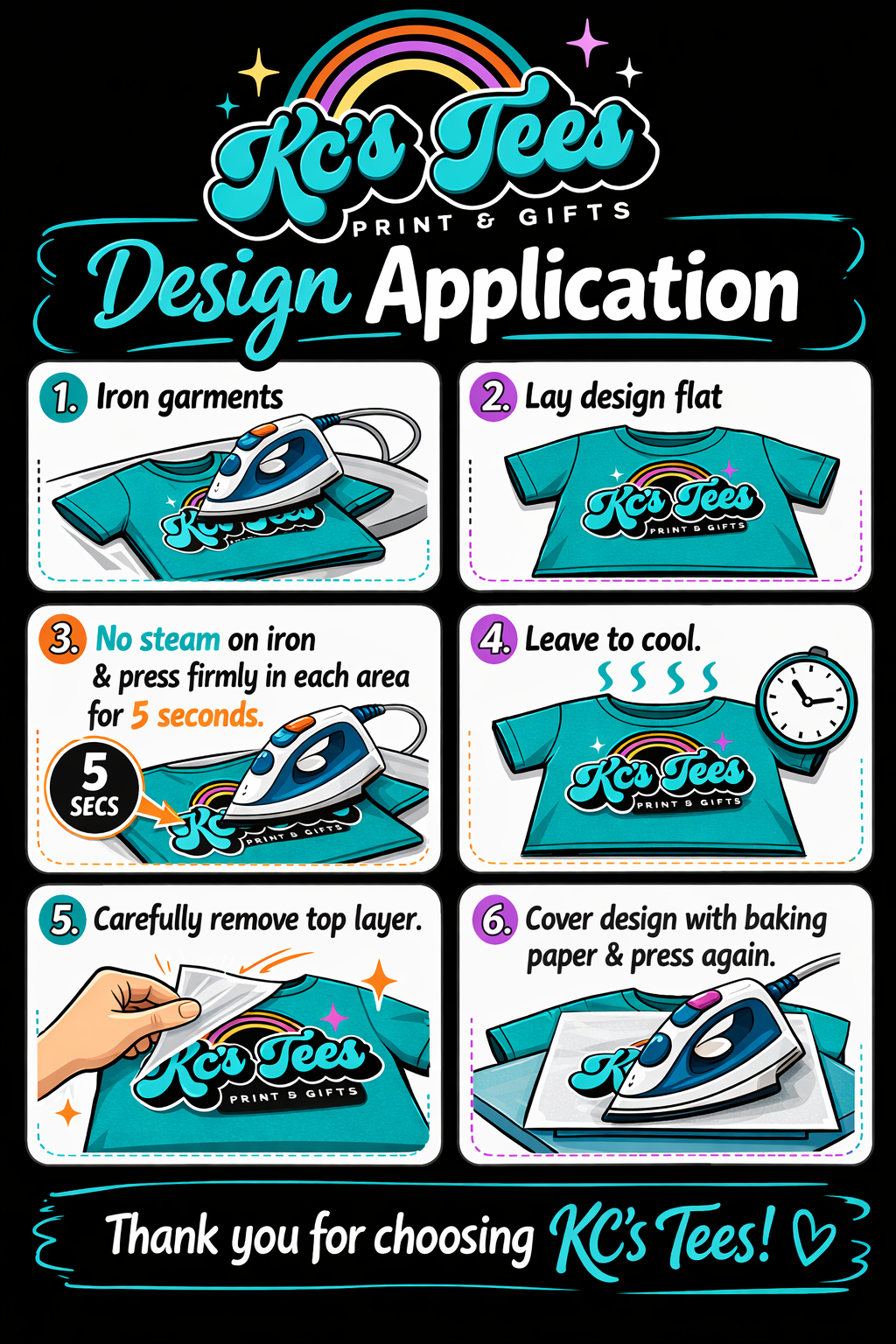 Leavers Shirt Design With Flowing Bow - Print only