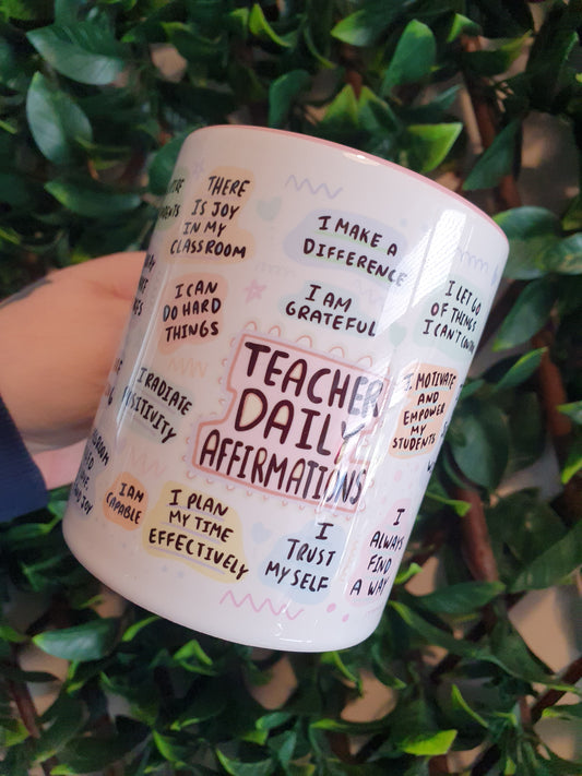 Teacher Affirmations Mug