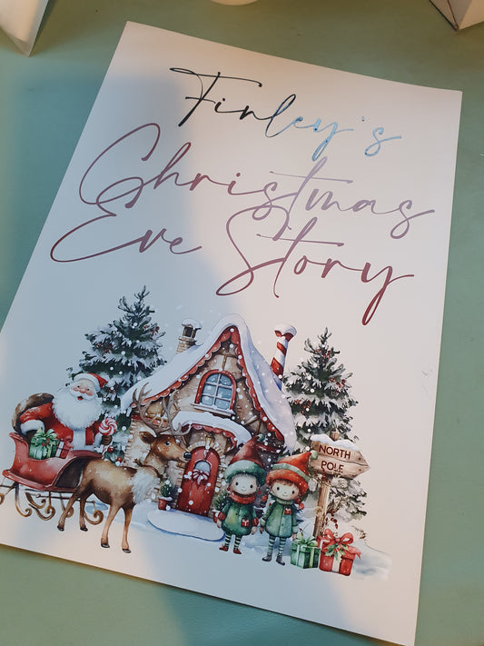 Personalised Christmas Eve Story Booklet