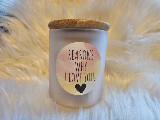 Reasons why I love you jar