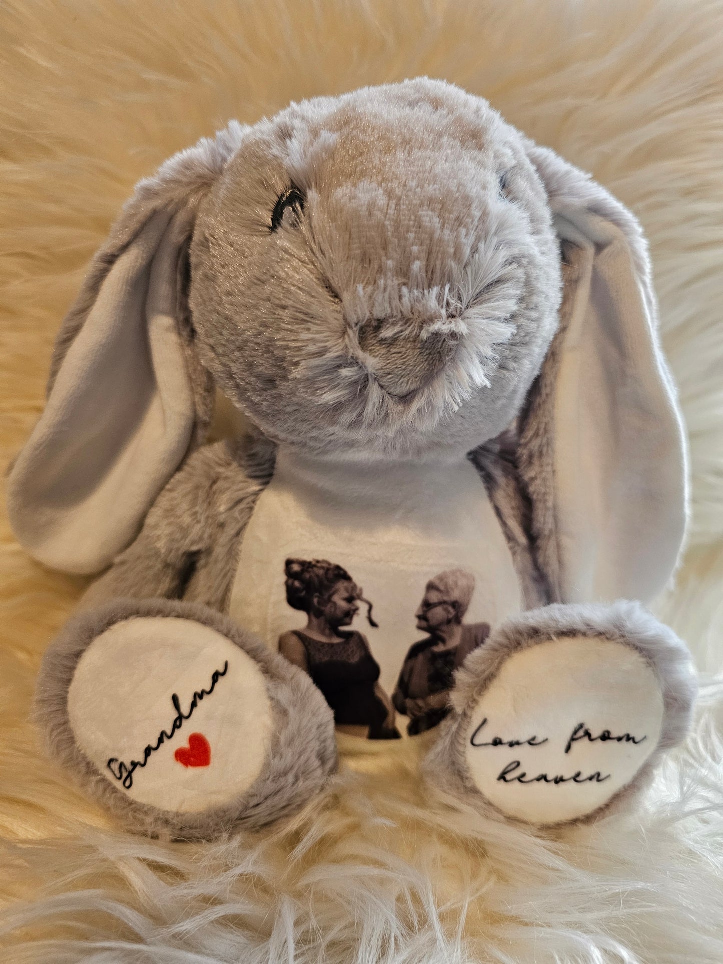 Personalised Memory Bunny Rabbit