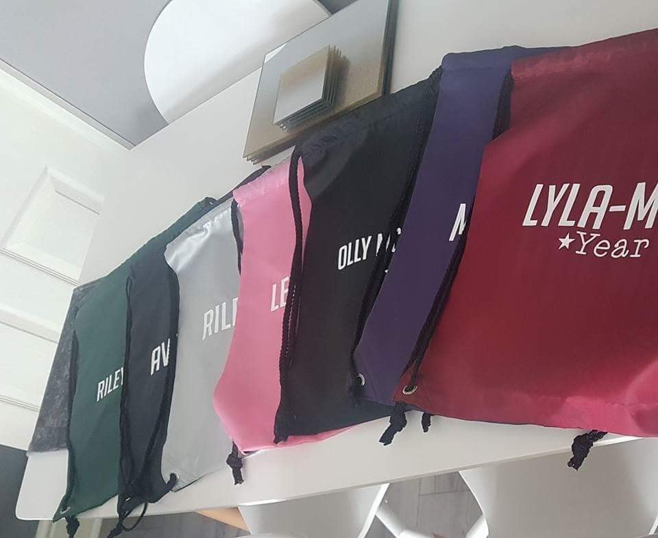 Personalised Gym/PE Bag