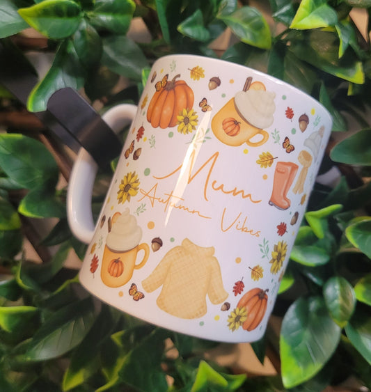 Autumn Vibes Personalised Mug