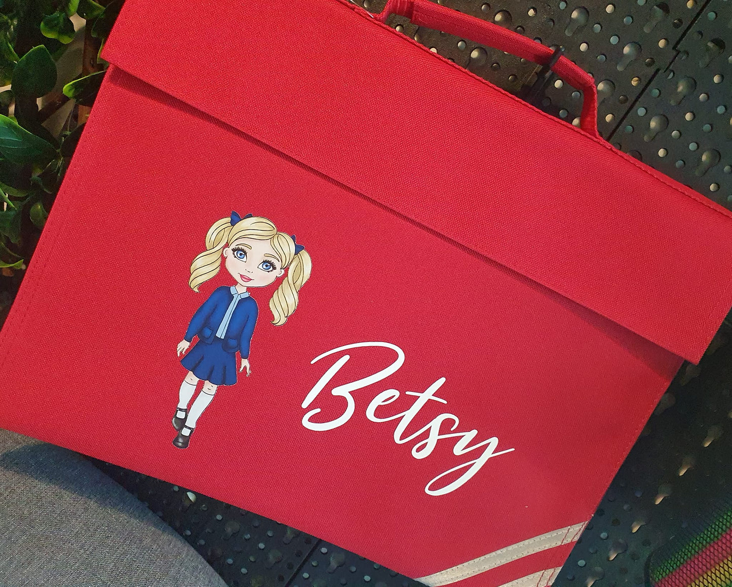 Personalised School Character Bookbag