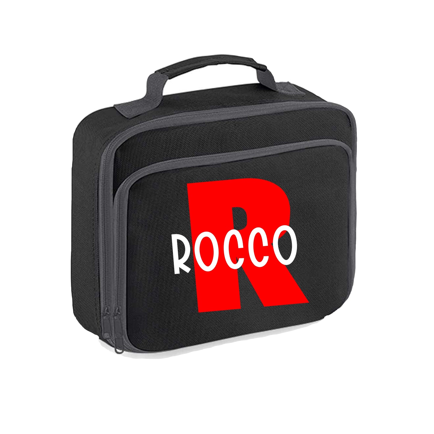 Personalised Initial School Bags - Red