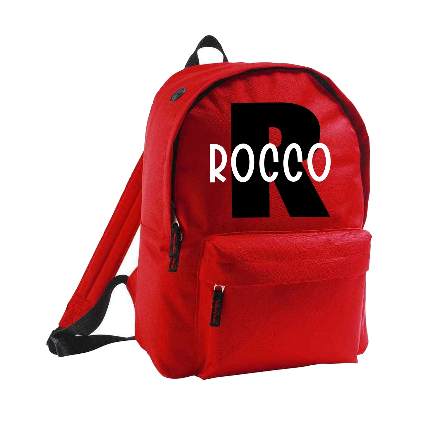 Personalised Initial School Bags - Red