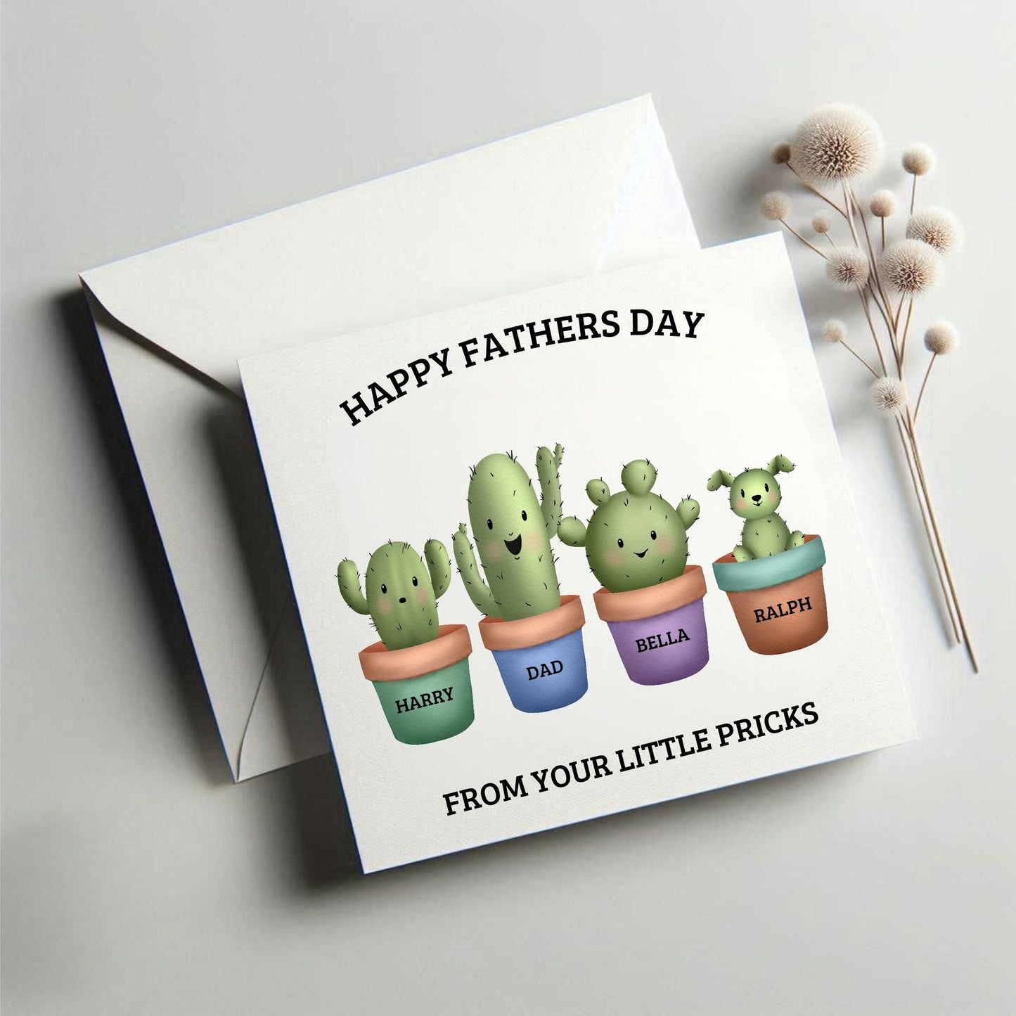 Happy Fathers Day From Your Little Pricks