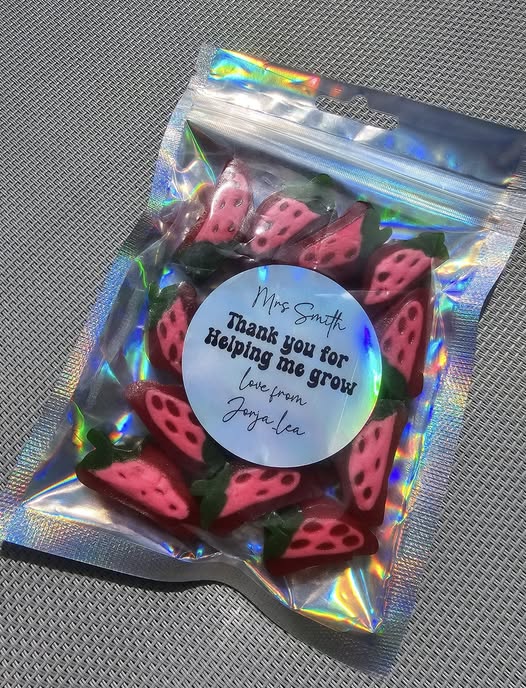 Personalised Teacher sweet pouch