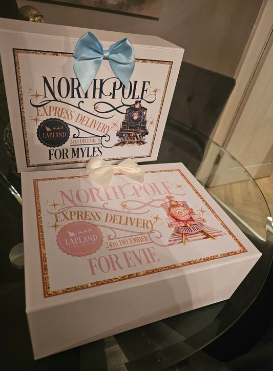 Magnetic North Pole Express Delivery Box