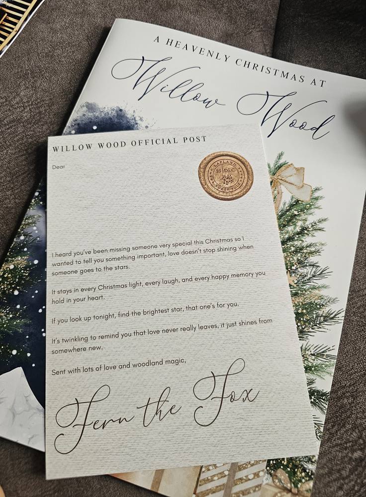 A letter from Heaven booklet