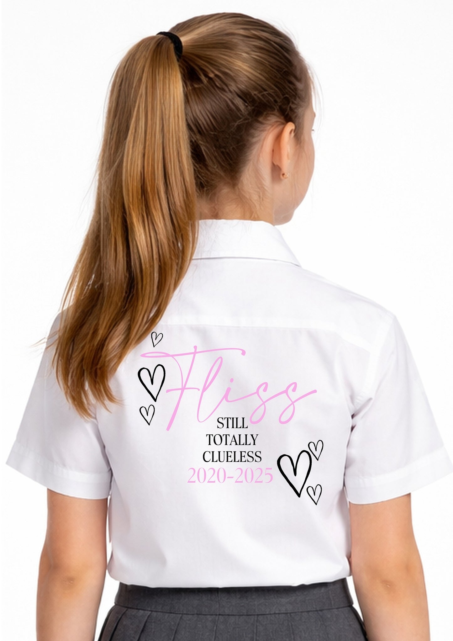 Leavers Shirt Design Still Totally Clueless- Print only