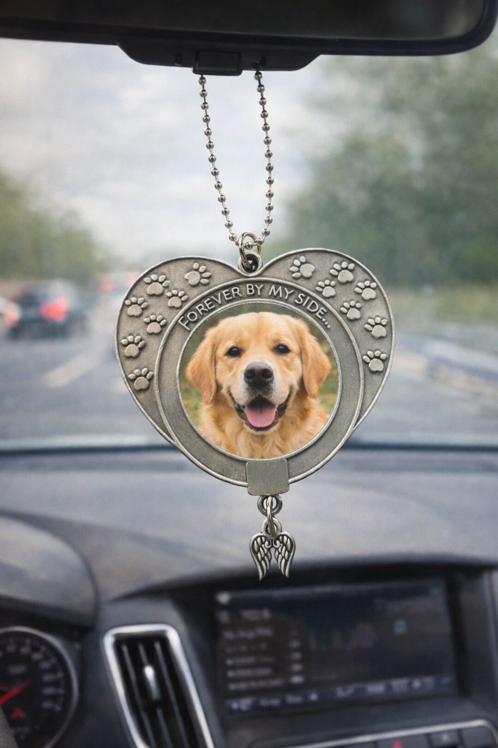 Personalised Pet Memorial Car Hanging Ornament