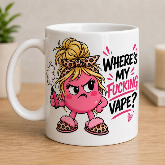 The Mood Crew - Where's My Fucking Vape Mug