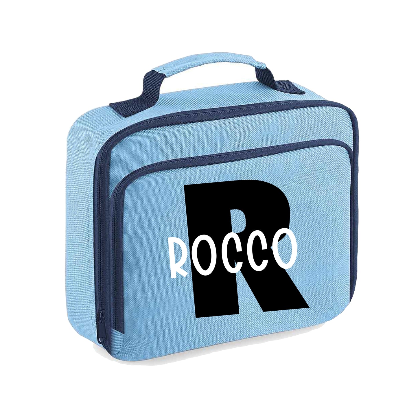 Personalised Initial School Bags - Blue