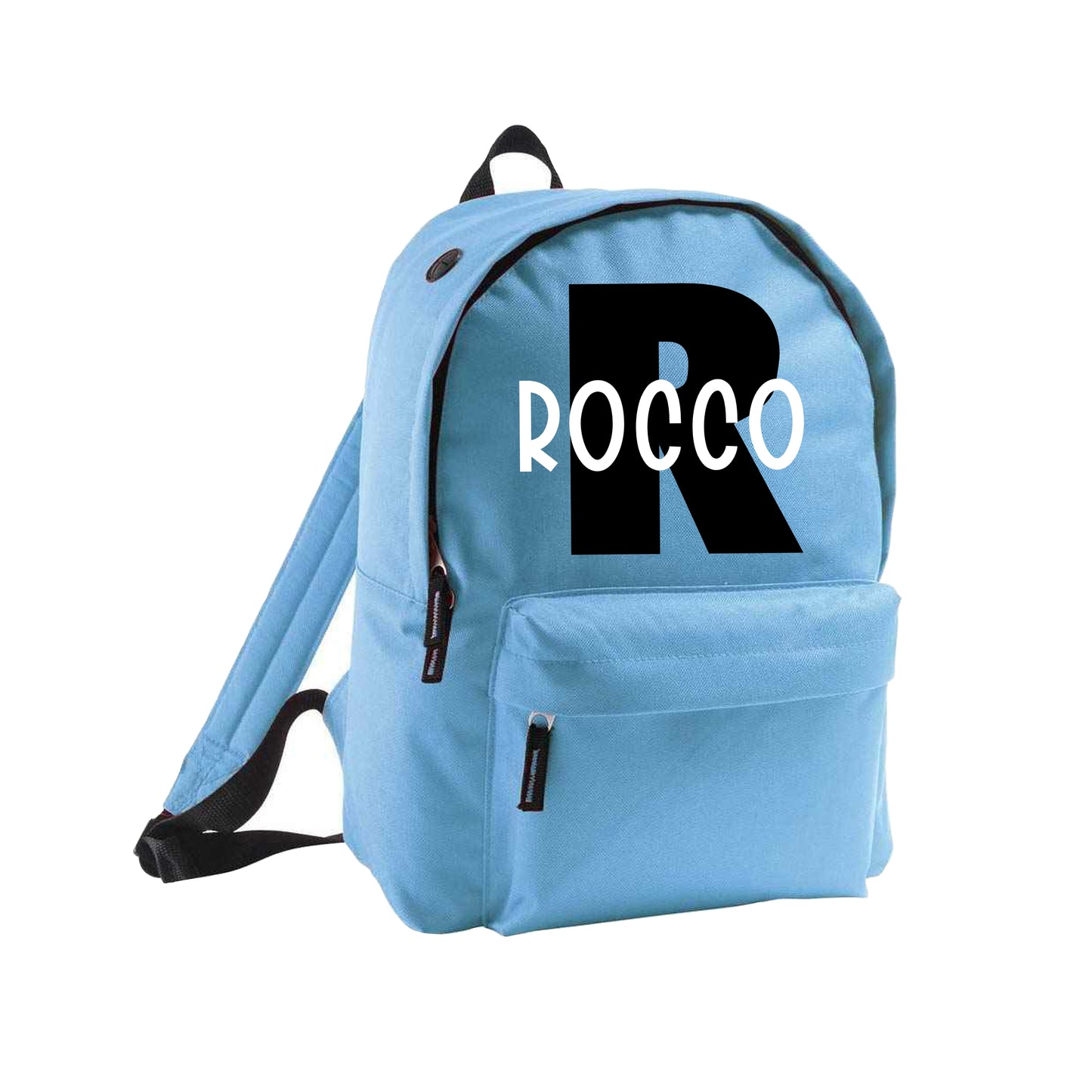 Personalised Initial School Bags - Blue