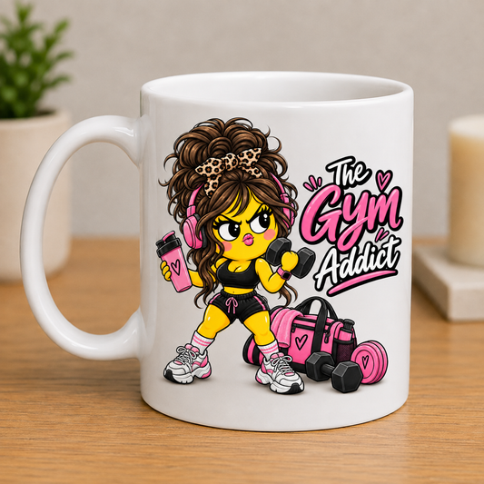 The Mood Crew - The Gym Addict Mug