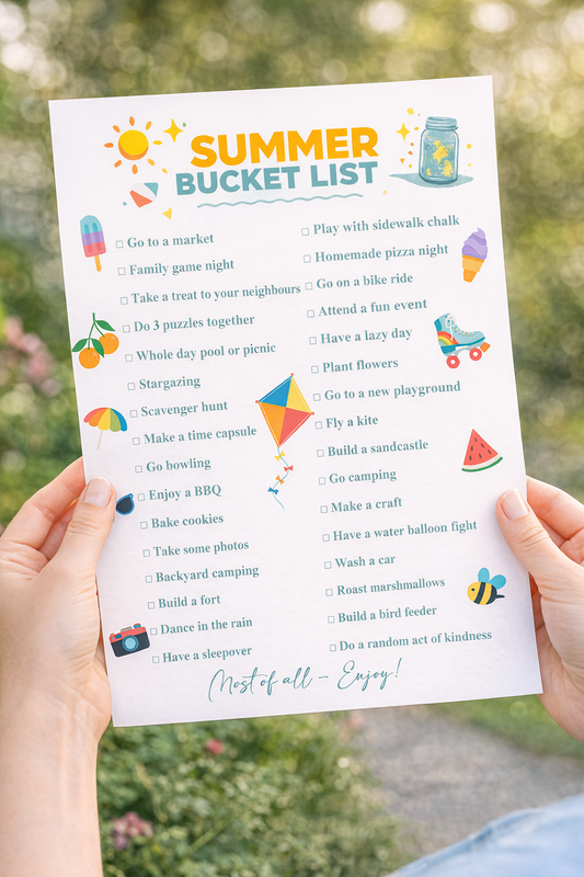 Summer Bucket List
