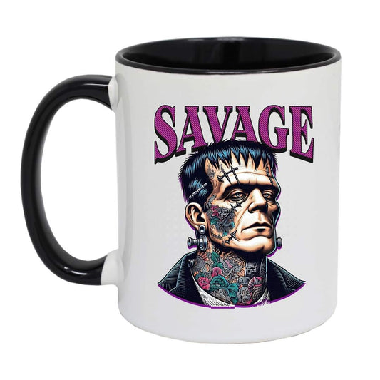 Frankenstein Savage Mug