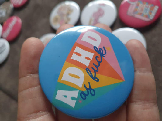 ADHD AF Badge