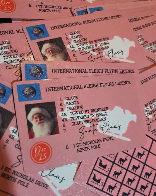 Santa Sleigh Licence