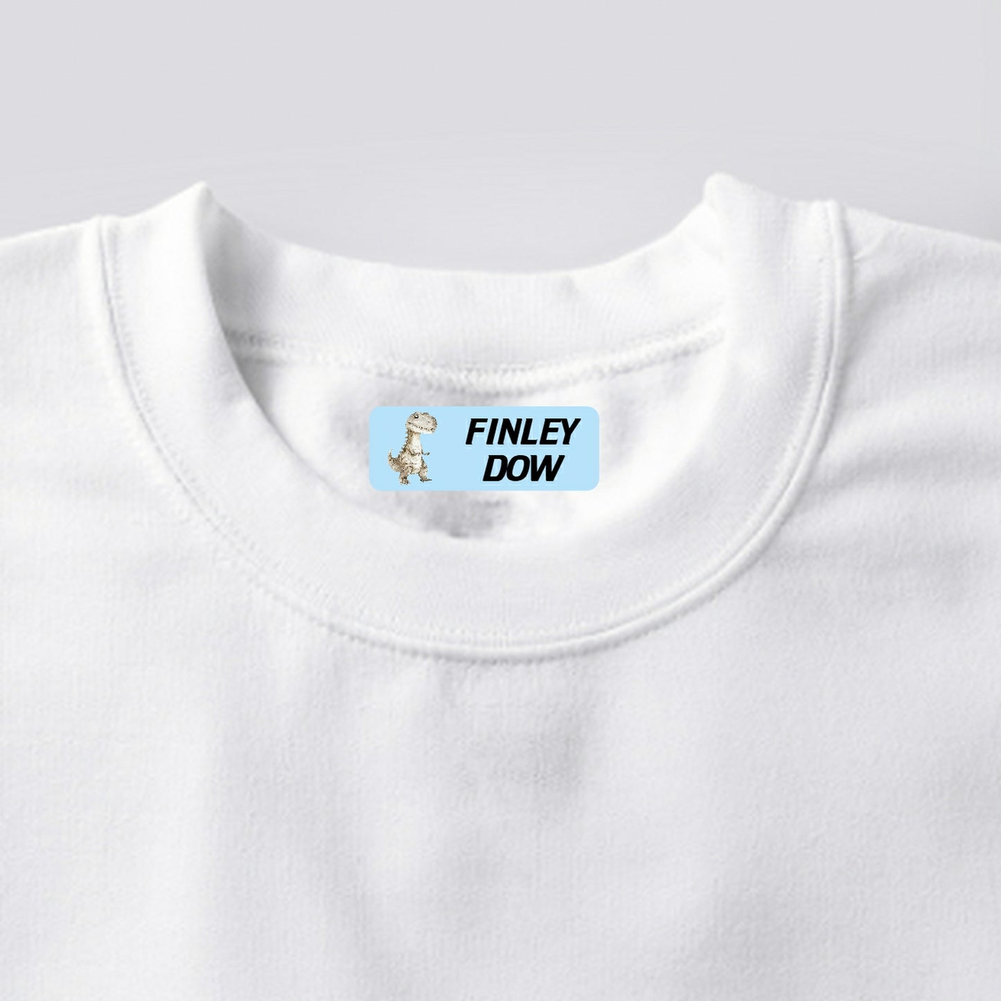 Name labels for children's clothing