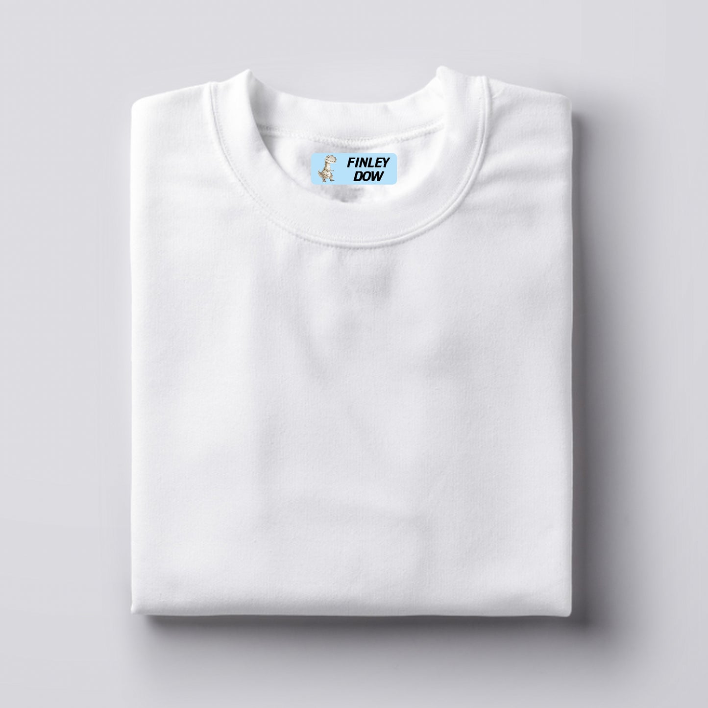 Name labels for children's clothing