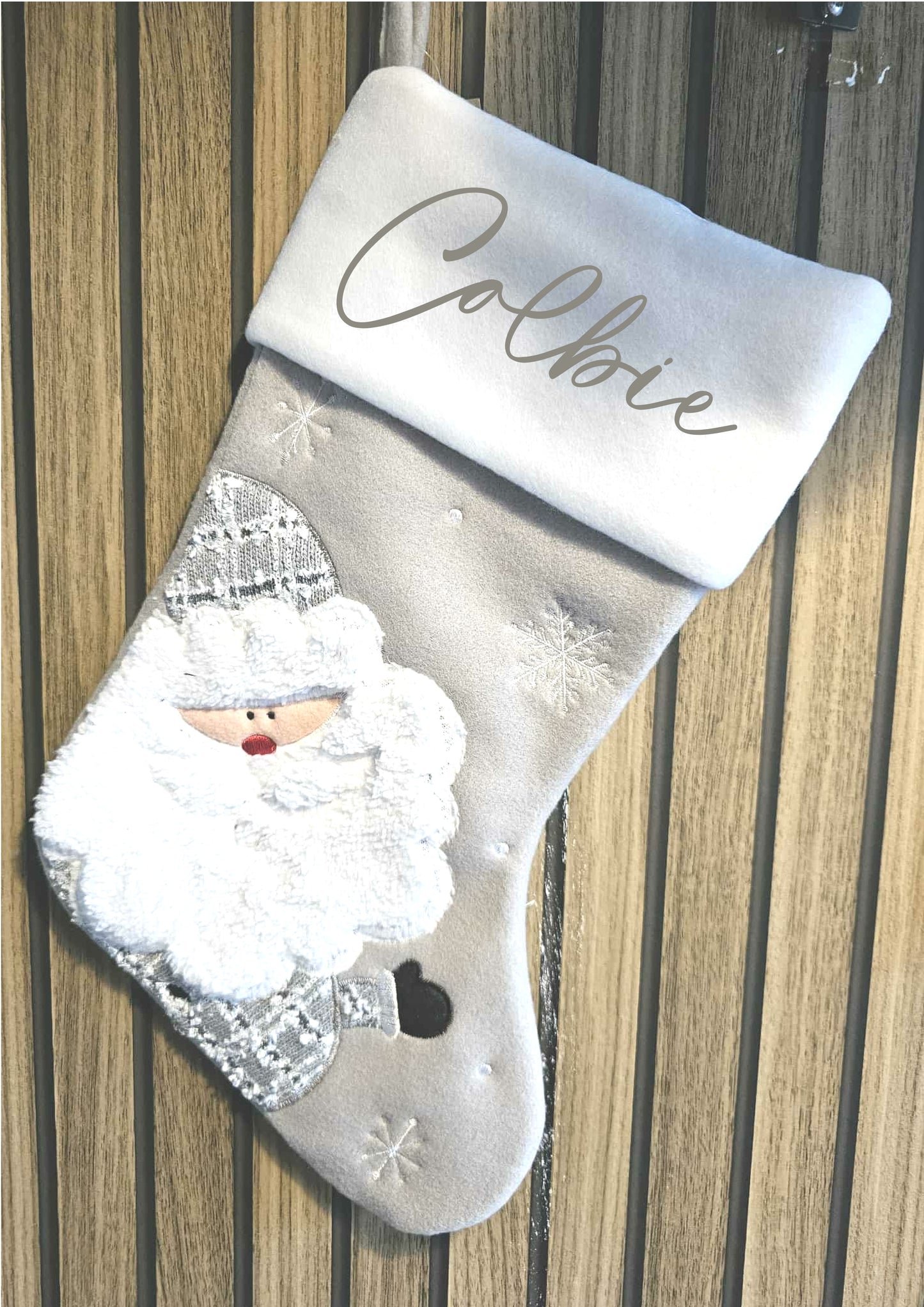 Santa Personalised Christmas Stocking