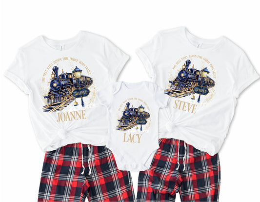 Polar Express Christmas Pyjamas