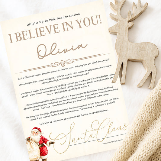 Santa's Sack Personalised Christmas Letters - Various Styles